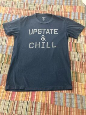 Hamilton & ADAMS 'UPSTATE & CHILL' Graphic Crew Neck Tee